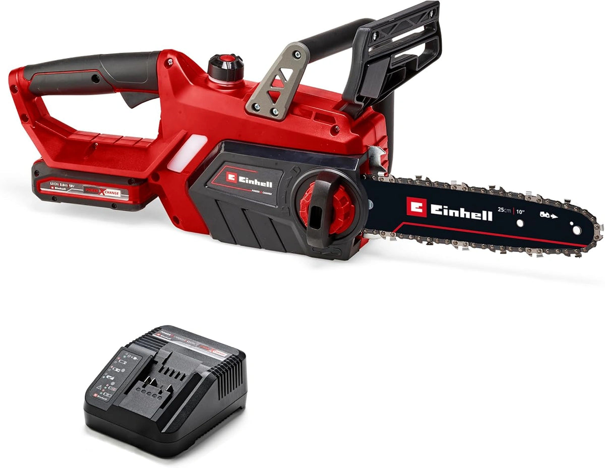 Einhell accu-kettingzaag GE-LC 18/25-1 Li-set (1x 3,0 Ah), wit