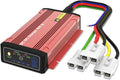 IP68 DCDC 40A oplader met MPPT voor 12V LiFePO4, lood-zuur, SLA, gel, AGM, Cal, waterdichte batterijlader met Anderson dubbele ingang en één uitgang