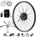 36V 250W E-Bike Ombouwset 26 27,5 28 29 inch Achterwiel Naafmotor, zilver/zwart