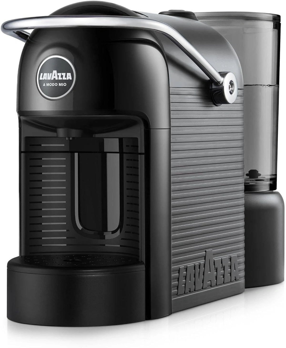 Lavazza, A Modo Mio Jolie EVO, koffiecapsulemachine, van 36% gerecycled kunststof, compatibel met A Modo Mio Pods, met afneembare bekersteun