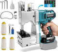 Elektrische accunaaimachine voor Makita 18 V, borstelloze motor, 3 snelheden met batterijindicator, draagbare naaimachine voor stoffen zakken