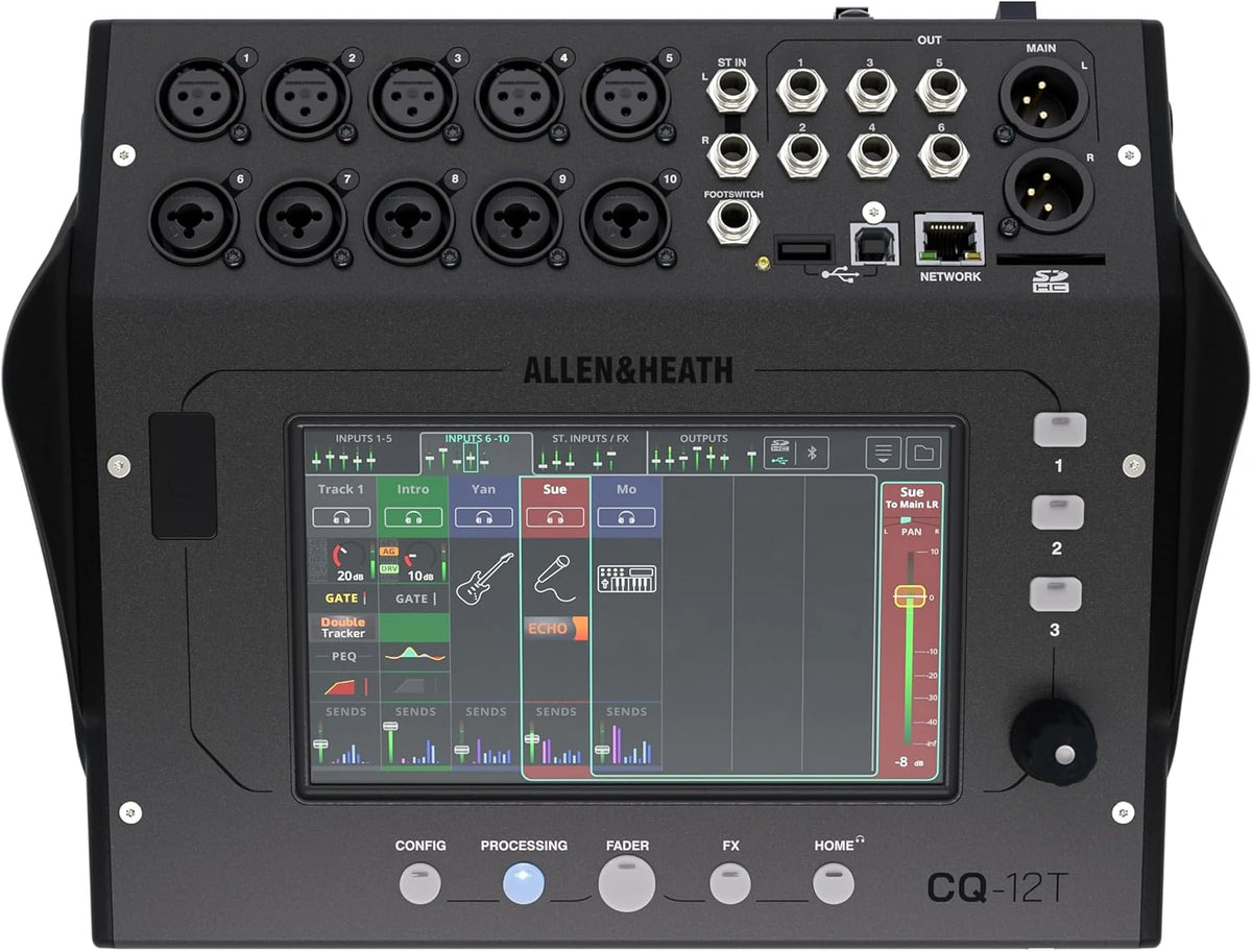 Allen & Heath CQ12T, Digitale mixer, wit