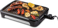 George Foreman Smokeless BBQ Grill, Rookloze Grill, Minder Geur, Vaatwasserbestendig, Vet Opvangbakje, Instelbaar 25850-56, zwart