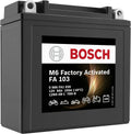 Bosch FA103 AGM Motoraccu 12V 100A 9Ah, geschikt voor motorfietsen, motorfietsen, enduros, scooters, quads, jetski's, compatibel met M4F25, BB9-B