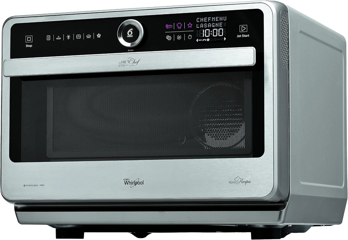 Whirlpool jt479ix magnetron 33 L zwart, zilver